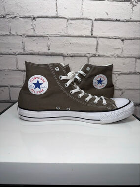 Men's Converse Chuck Taylor All Star Gray High Top Sneakers Size 12